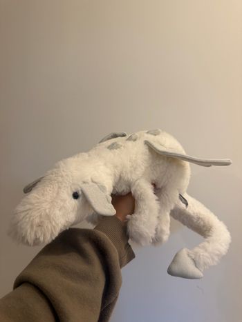 Peluche Jellycat Large Snow dragon