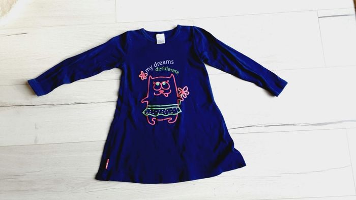 Vêtement fille robe manches longues Baby 4 ans