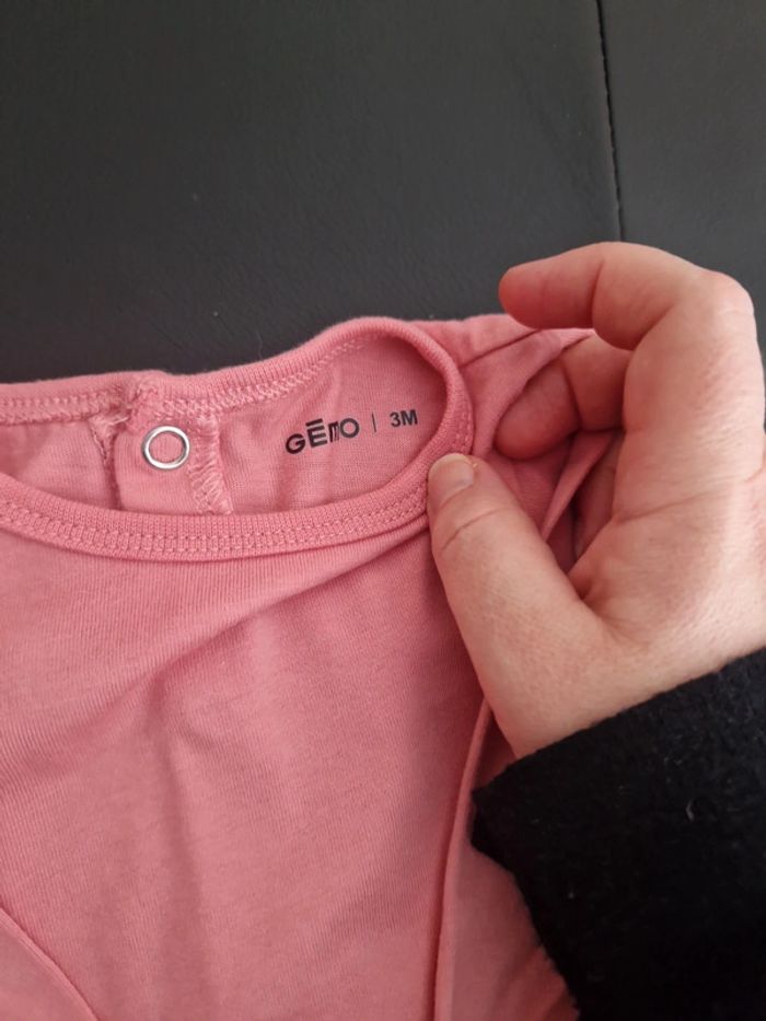 Pyjama léger rose 3M - photo numéro 2