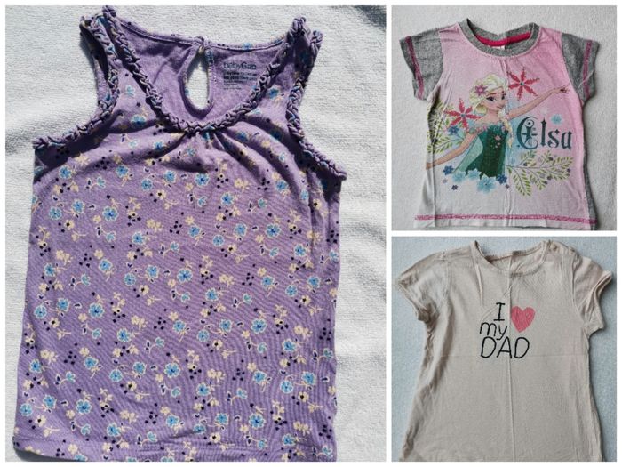 Lot 3 t shirt été 24 mois