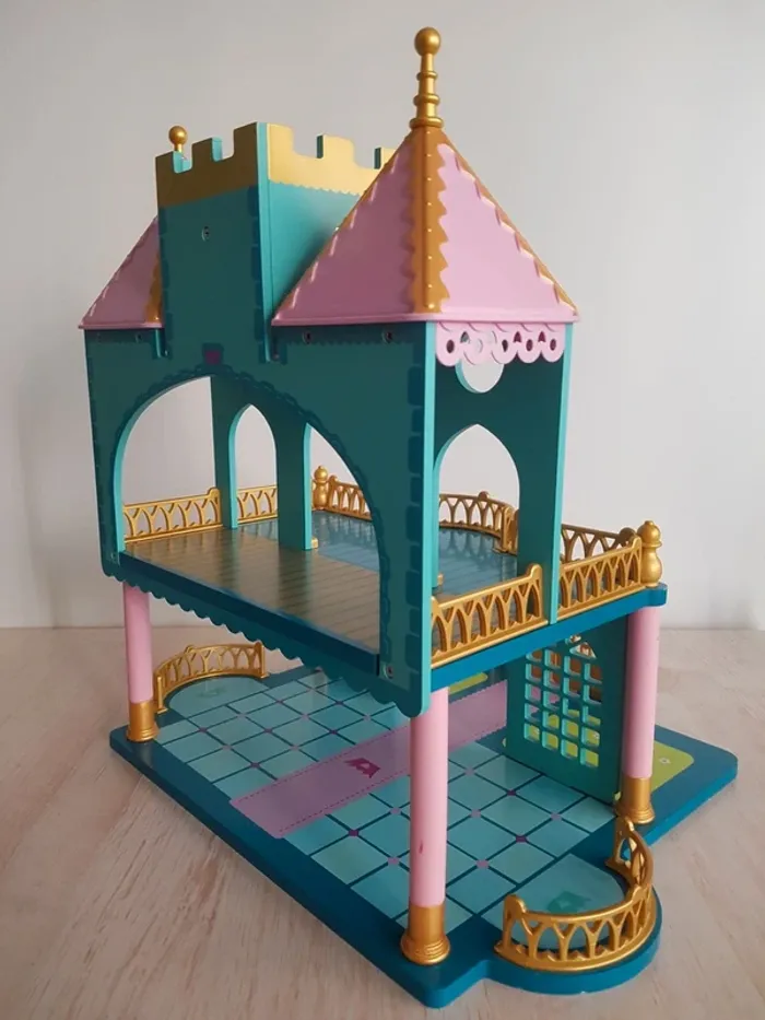 Figurine, palais, chevaux et calèche Djeco en bois - photo numéro 18