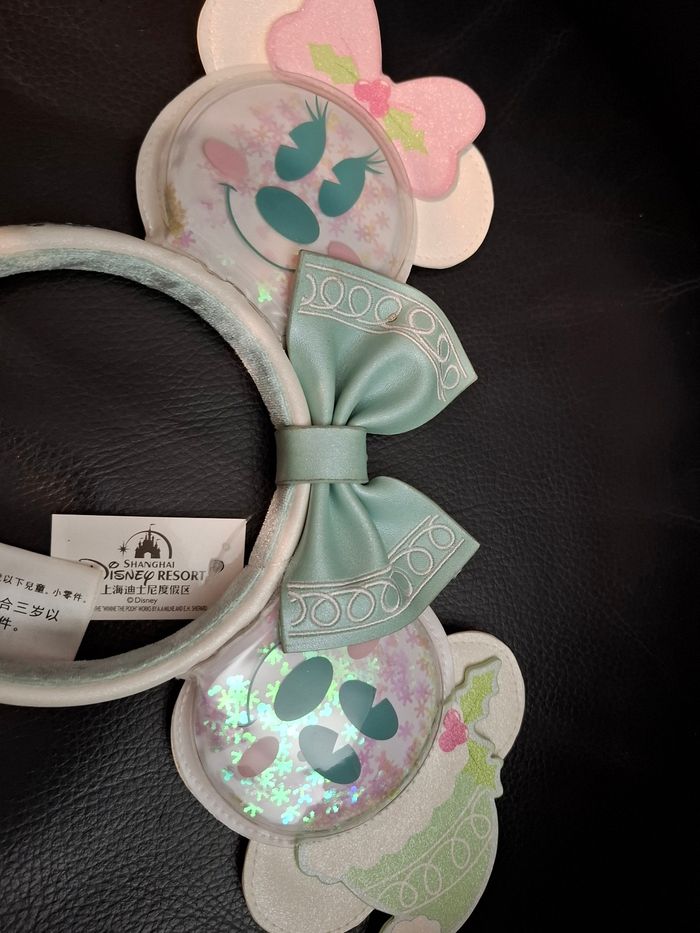 Ears serre-tête serre tête tête oreille Mickey Minnie Loungefly noël christmas xmas de neige snowman - photo numéro 4