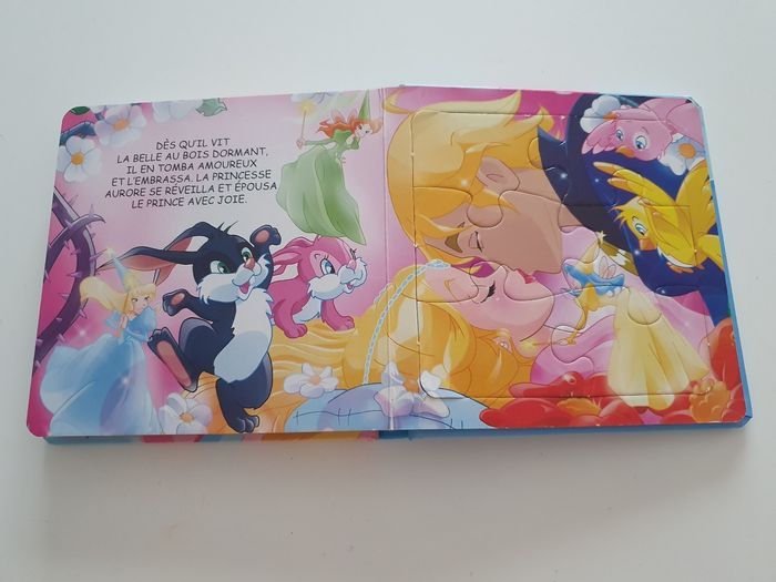 Livre Puzzle La belle au bois dormant - photo numéro 3