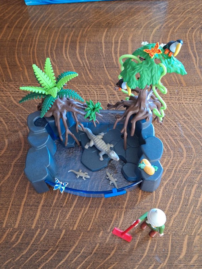 Playmobil bassin des caïmans alligators4463 - photo numéro 5