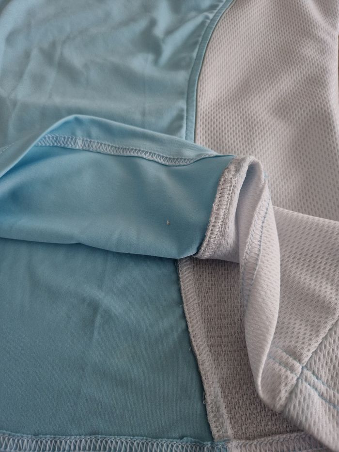 Polo d'équitation bleu, blanc Askara Compétition - photo numéro 10