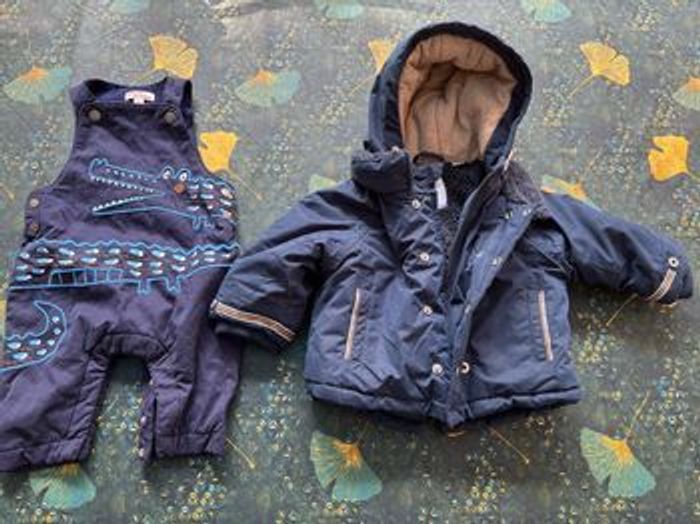 Lot vêtements bébé garçon hiver 6 mois