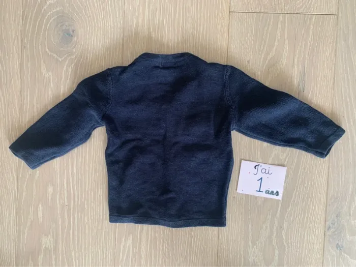 Gilet bleu marine - photo numéro 3