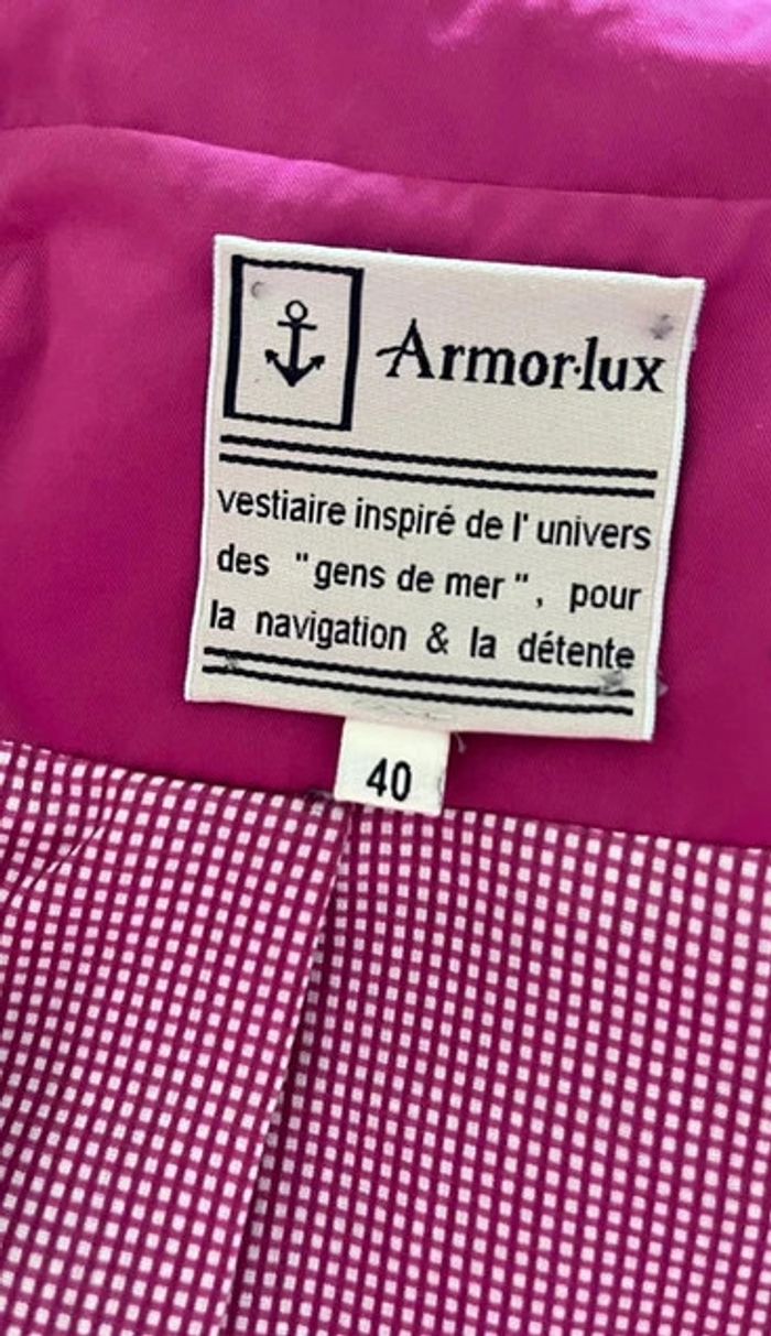 Trench court rose Armor Lux - photo numéro 5