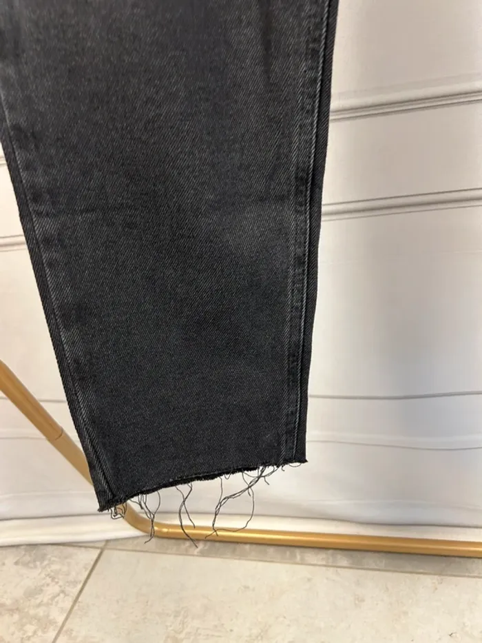 Jean gris/noir LiuJo taille haute W30 Neuf - photo numéro 3