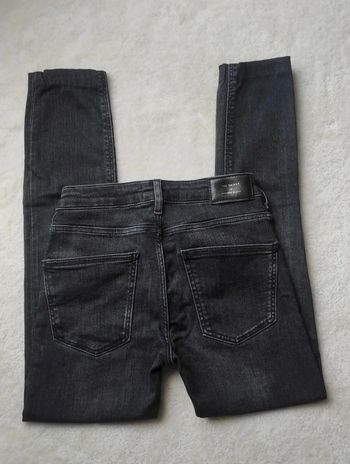 Jean skinny Zara noir gris 34 coton élasthanne