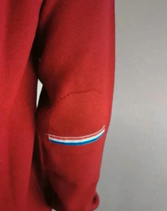 Pull fin marque aristow taille L couleur rouge rubis - photo numéro 3