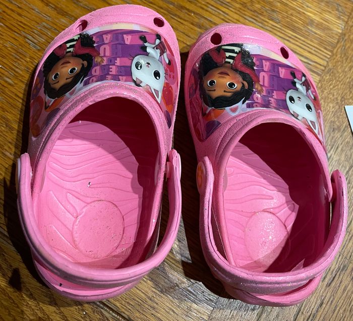 Sabote Crocs Gabby-Chat Rose Paillettes Fille Taille 22 - photo numéro 8