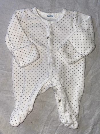 Pyjama velour Bout’chou Taille 00