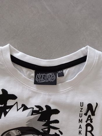 Tee shirt taille 14ans Naruto