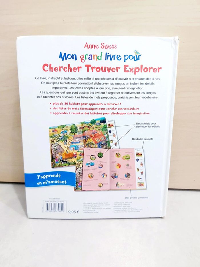 📚 Livre jeux : Mon grand livre pour chercher trouver explorer - photo numéro 5