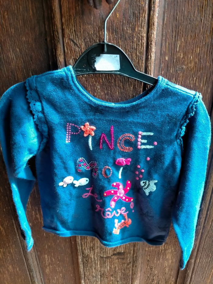 Très joli cardigan Catimini 2 ans - photo numéro 4