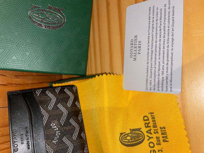 Porte monnaie goyard - photo numéro 2