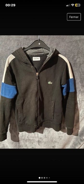 Veste survêtement Lacoste sport taille XS