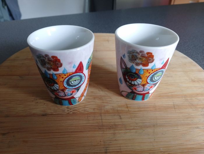 4 tasses à café Enesco - photo numéro 4