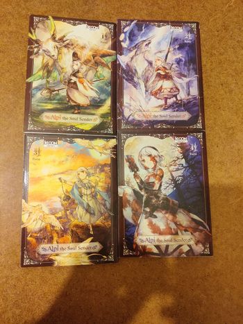 Lot 4 manga Alpi the Soul Sender

T1-t4