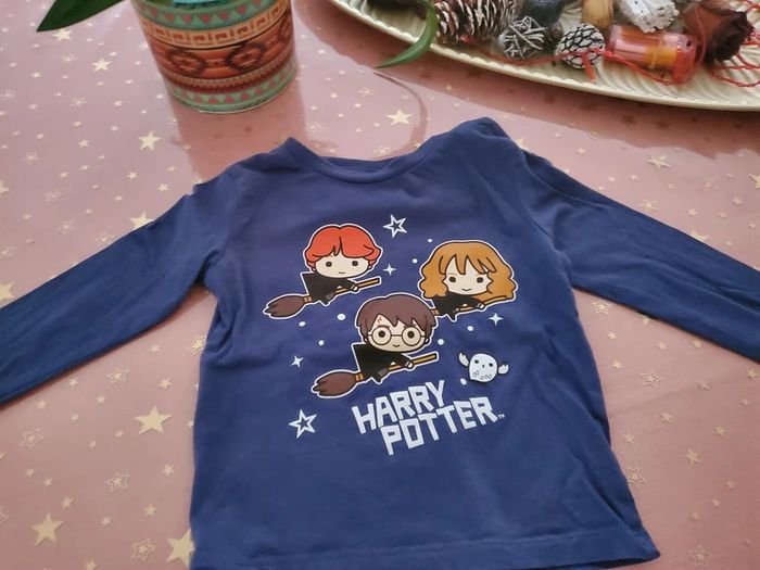 Tee shirt manches longues Harry Potter taille 74 cm - photo numéro 2