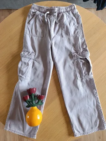 Pantalon cargo fluide Vertbaudet 10 ans