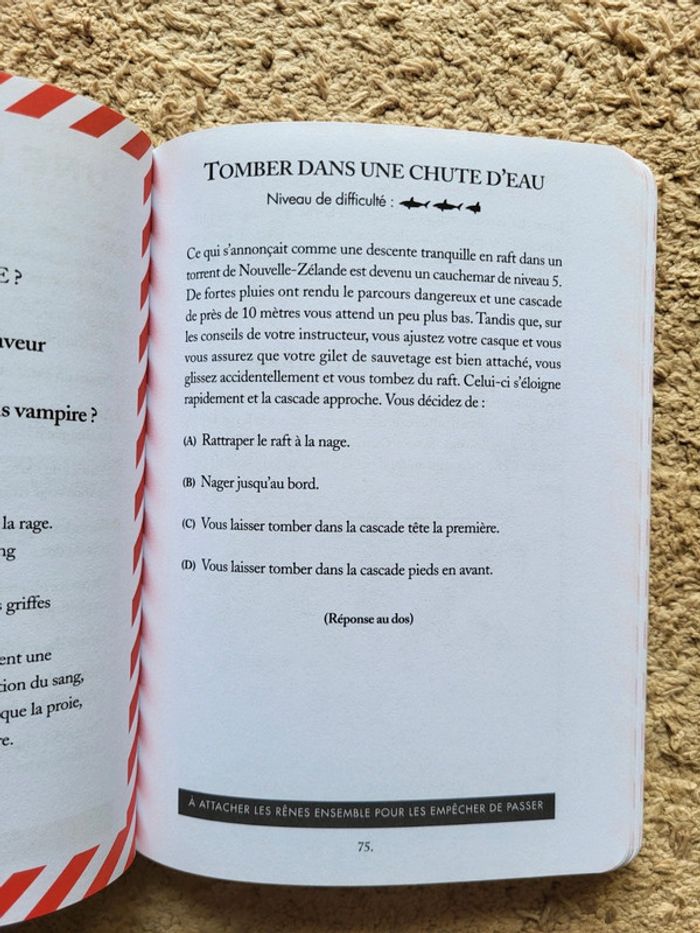 Livre Scénario catastrophe ! Questions de survie de Joshua Piven – Guide pratique insolite - photo numéro 11