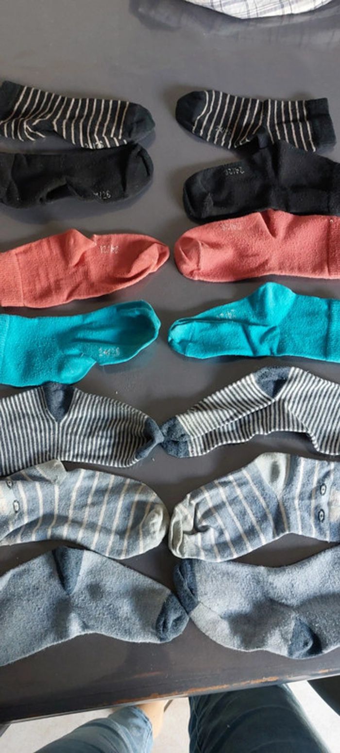 Lot de 7 paires de chaussettes 25 27