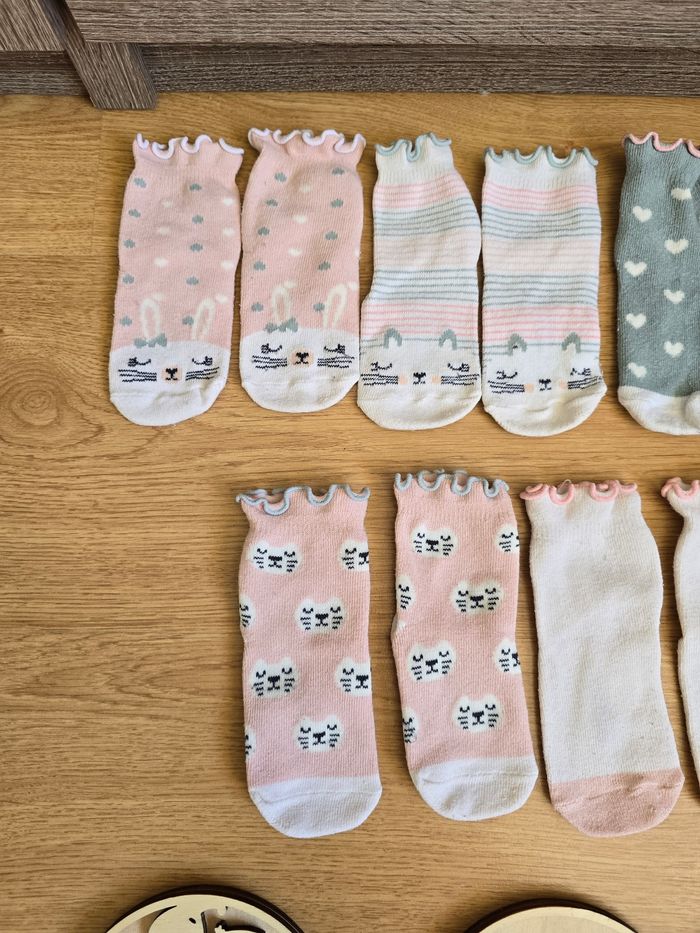 Vêtement Bébé Fille - Chaussettes - Taille 17/18 - photo numéro 2