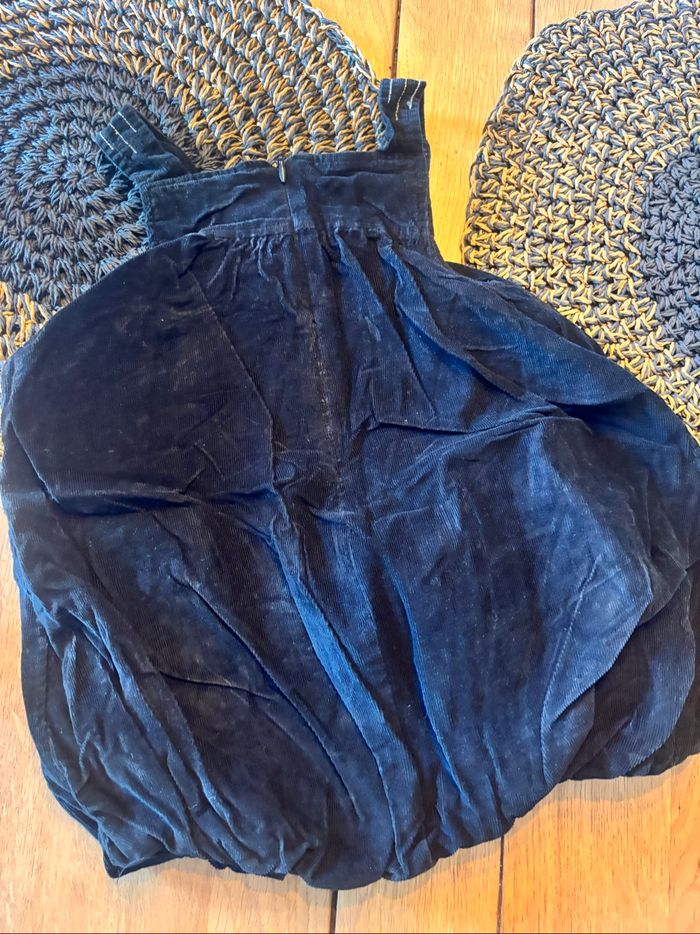 Robe boule noire coton - photo numéro 3