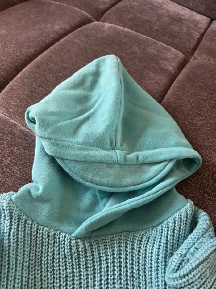 Pull maille a capuche - photo numéro 4