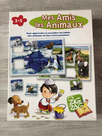 Jeu éducatif « mes amis les animaux »