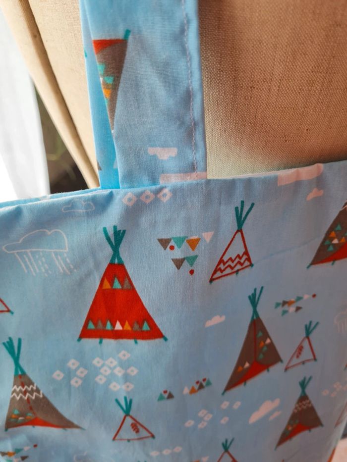 Sac bibliothèque tote bag enfant - photo numéro 2
