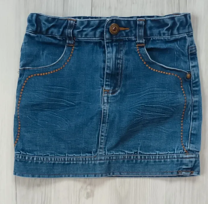 Jupe en jeans 6 ans