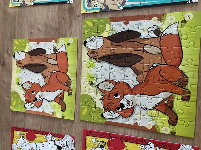 Puzzles 3*49 pièces Disney classic 5 ans et + - photo numéro 3
