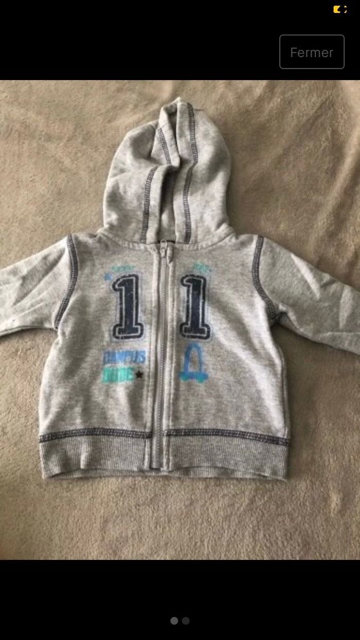 Gilet 6 mois in extenso