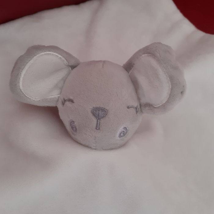 Doudou "Petite Souris qui dort" *mouchoir imprimé - photo numéro 5