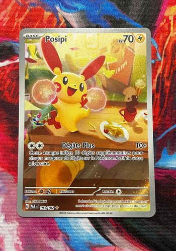 Carte Pokemon Posipi PAR 193/182