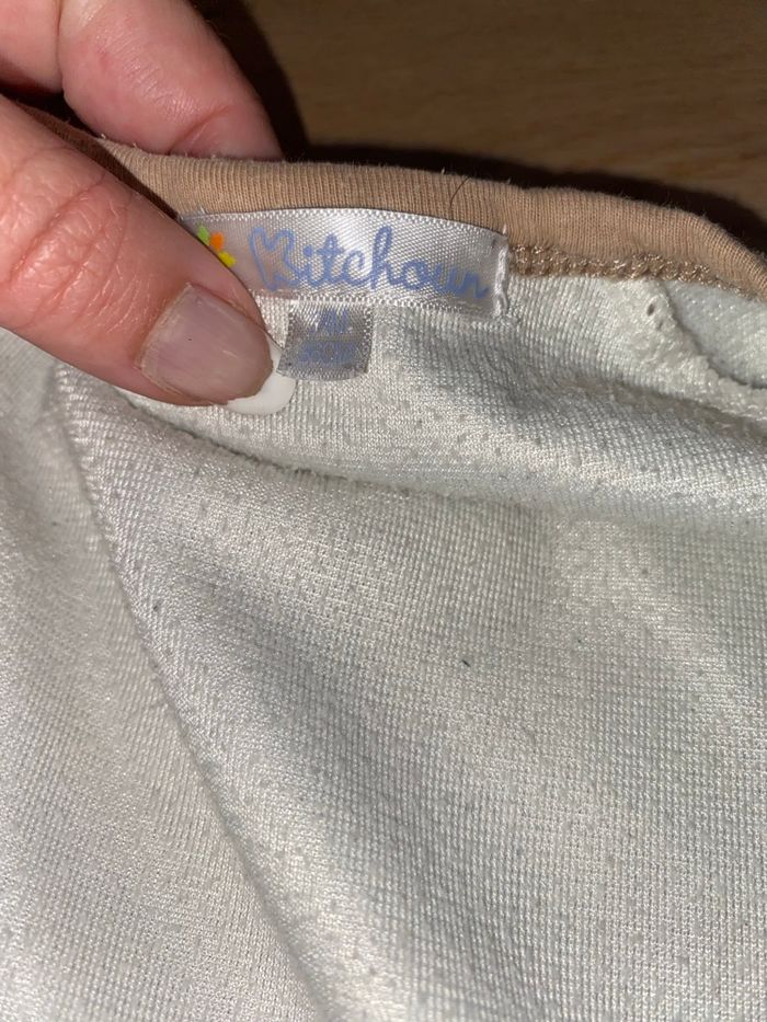 SurPyjama velours beige – Kitchoun – 24 mois - photo numéro 2