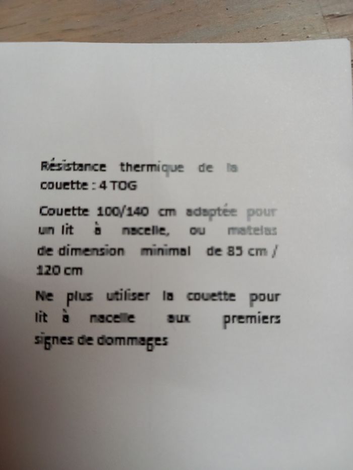 Couette bébé 100x140cm Mon P'tit Dodo - photo numéro 4