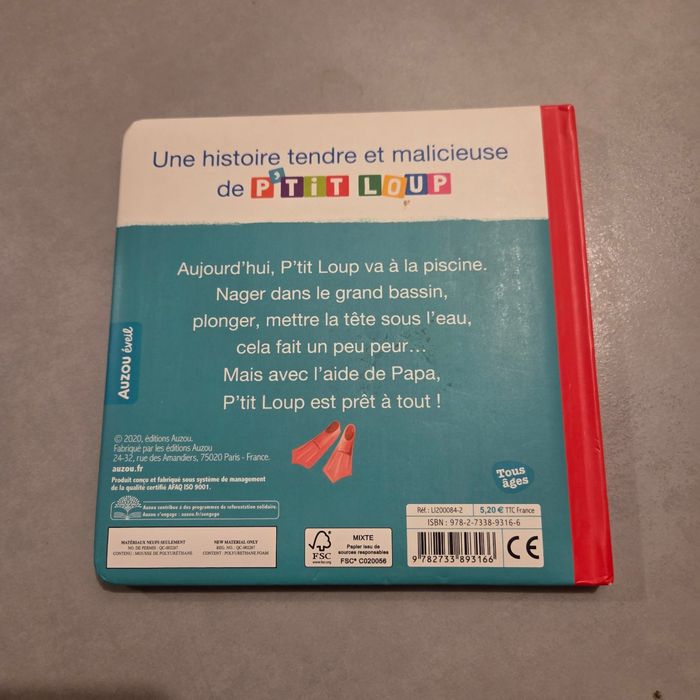 Livre enfant Auzou p’tit loup - photo numéro 2