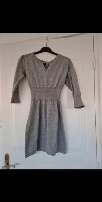 Robe pull grise