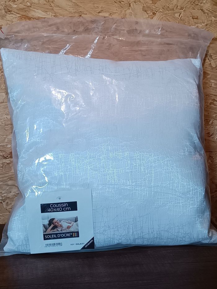 Coussin Soleil d'ocre