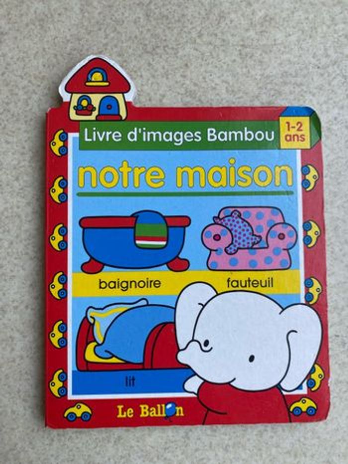 Livre notre maison 15x15 cm
