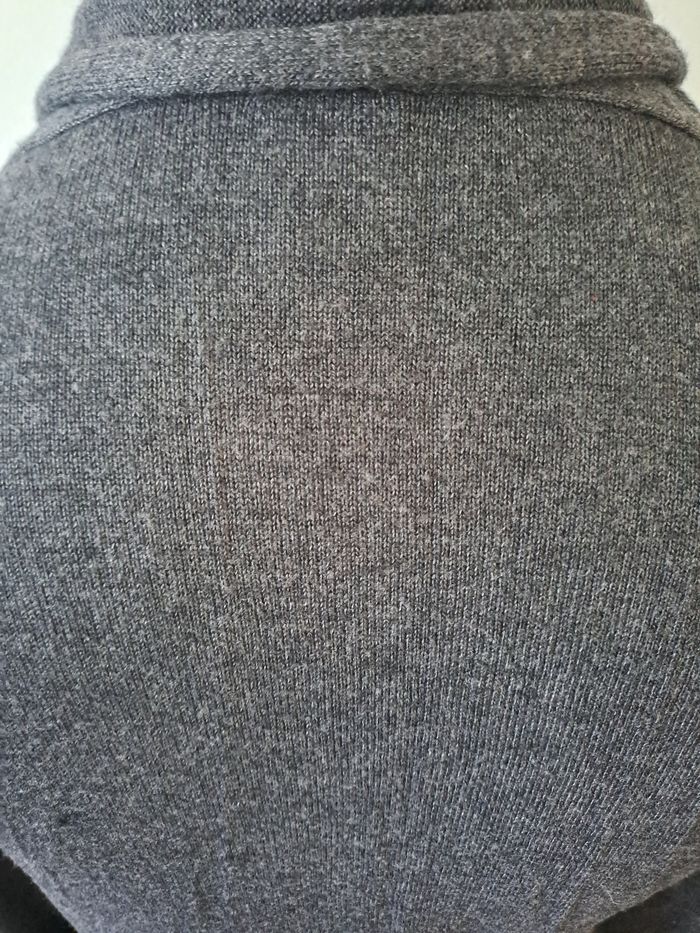 Gilet cache cœur gris Damart L - photo numéro 7