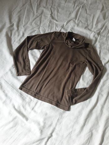 Sous pull fille kaki marque orchestra taille 10 ans