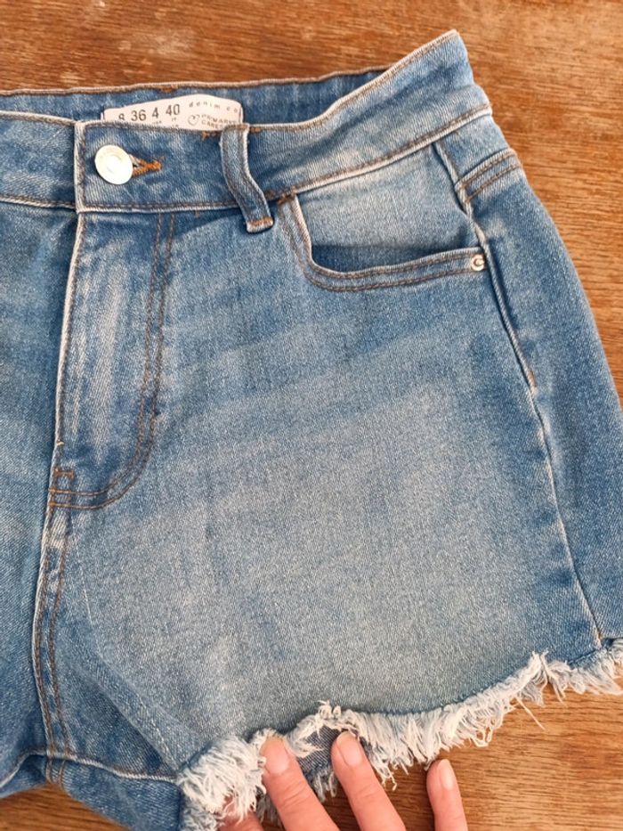Short jean Primark t 36 - photo numéro 3