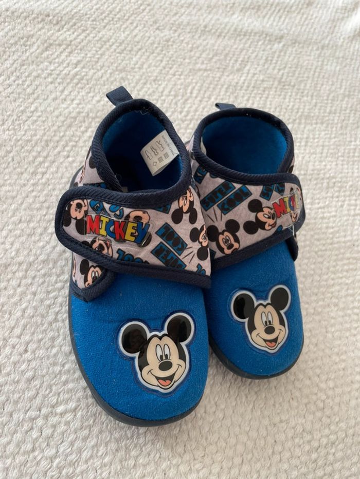 Chaussons garçon bleus Disney Mickey 28 - photo numéro 2