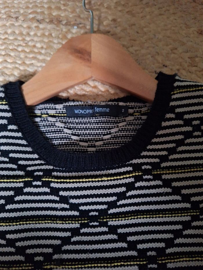 Petit pull monoprix manches courtes - photo numéro 3