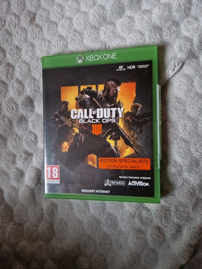Jeux xbox one call of duty black ops 3